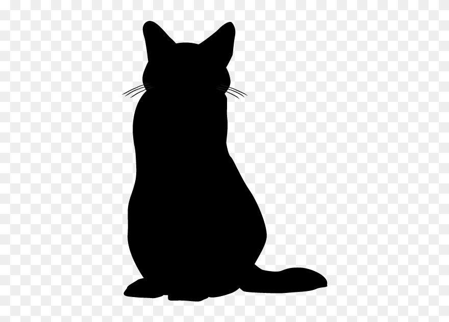 Cat Silhouette Clip Art - 無料 アイコン 猫 シルエット - Png Download