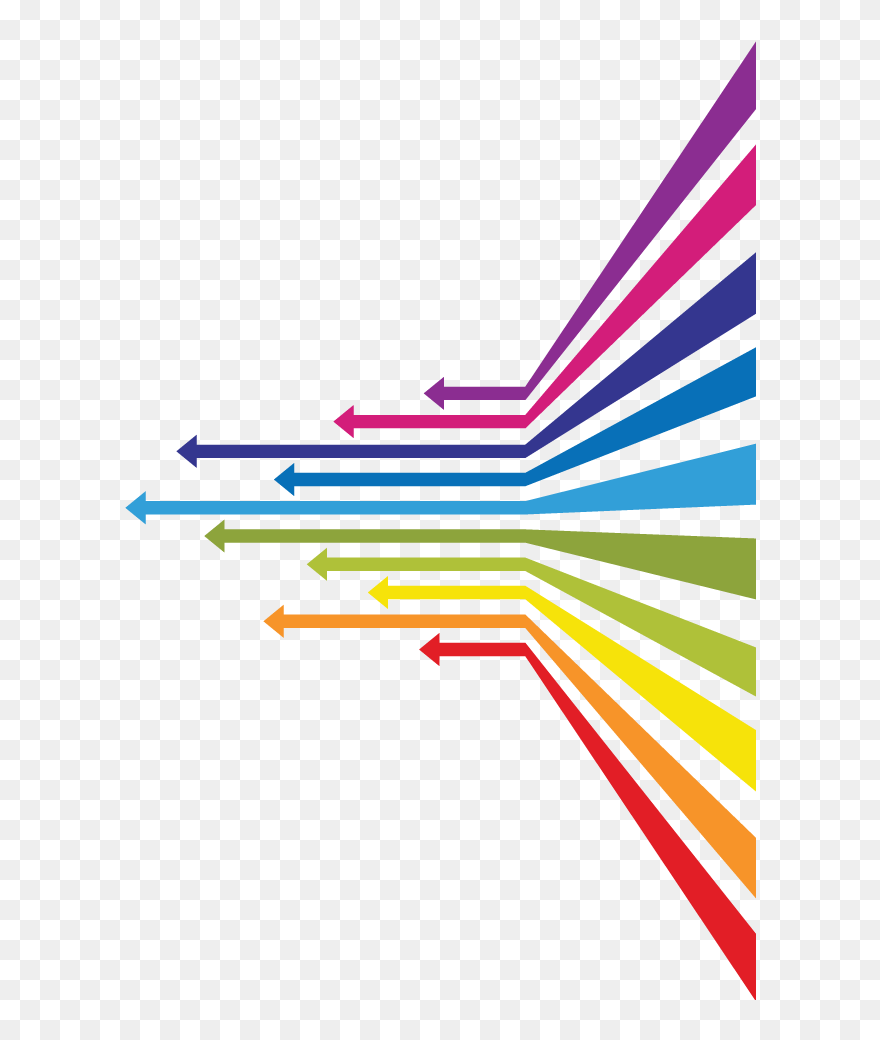 Cloud Computing Clipart - Multiple Arrows - Png Download