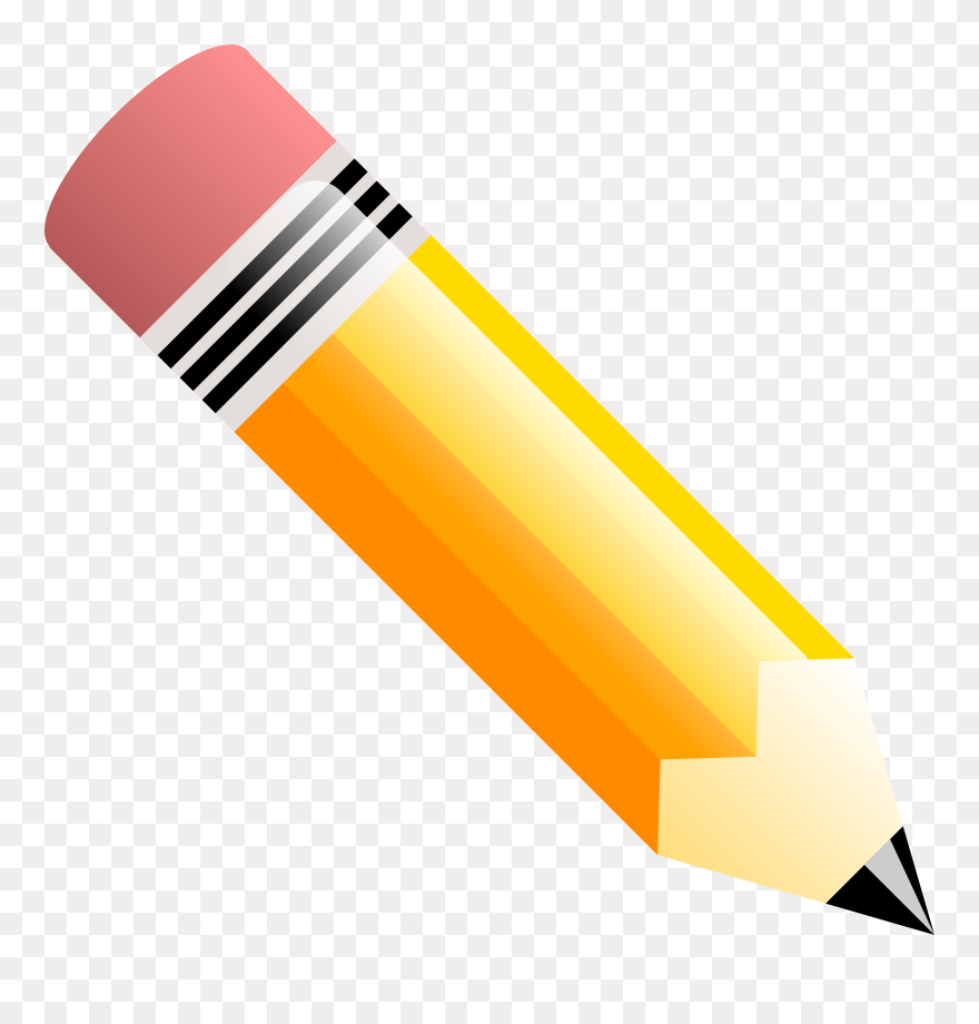 Download Transparent Sharp Clipart Pencil And Sticky Note Png
