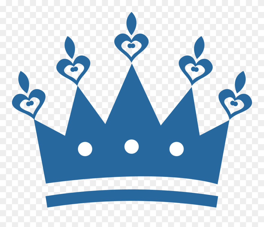 Blue Prince Crown Clipart - Png Download