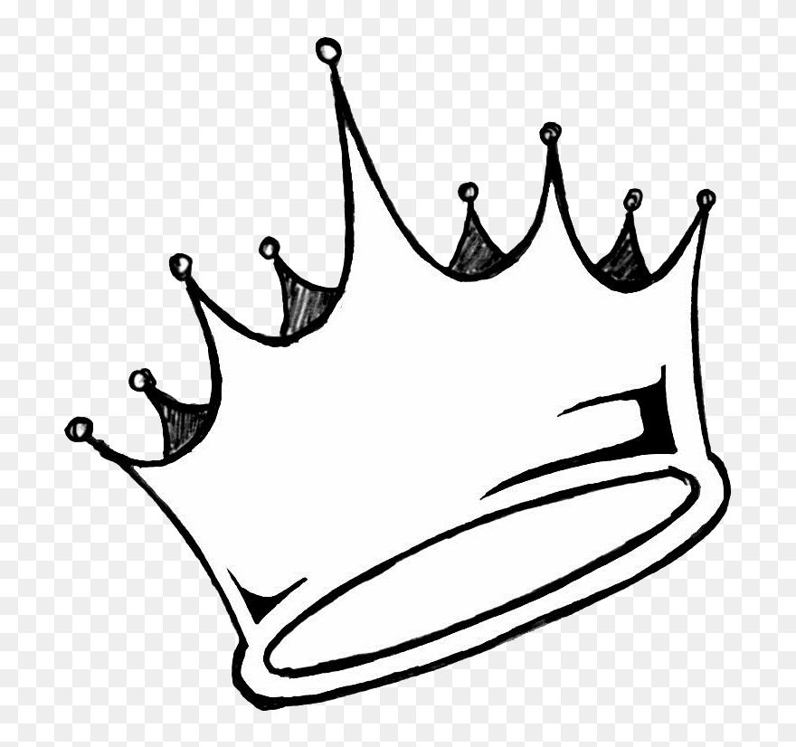 Drawing Crown King Clip Art - Crown Drawing - Png Download