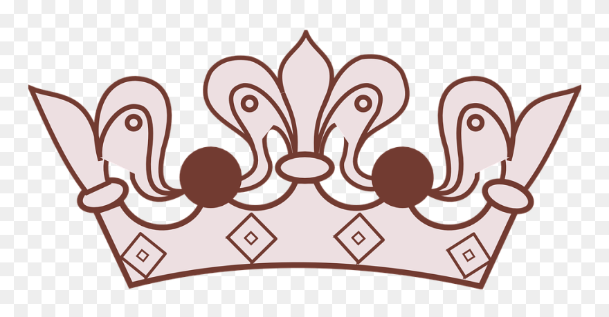 Mahkota Princess Vector - Gold Crown Clipart - Png Download