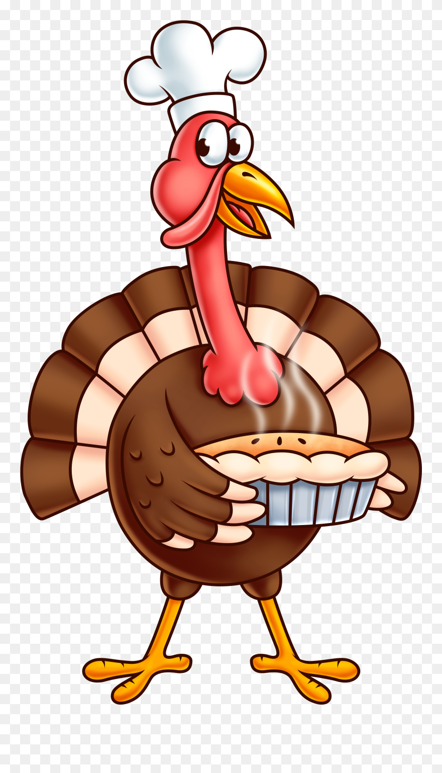 Transparent Thanksgiving Clip Art - Thanksgiving Turkey Clipart - Png Download