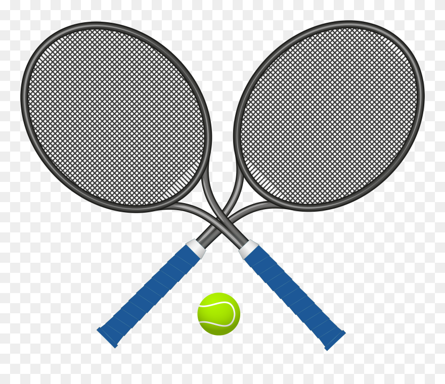 Png Of Girl With Tennis Ball In The Hand - Tennis Racket Clipart Png Transparent Png