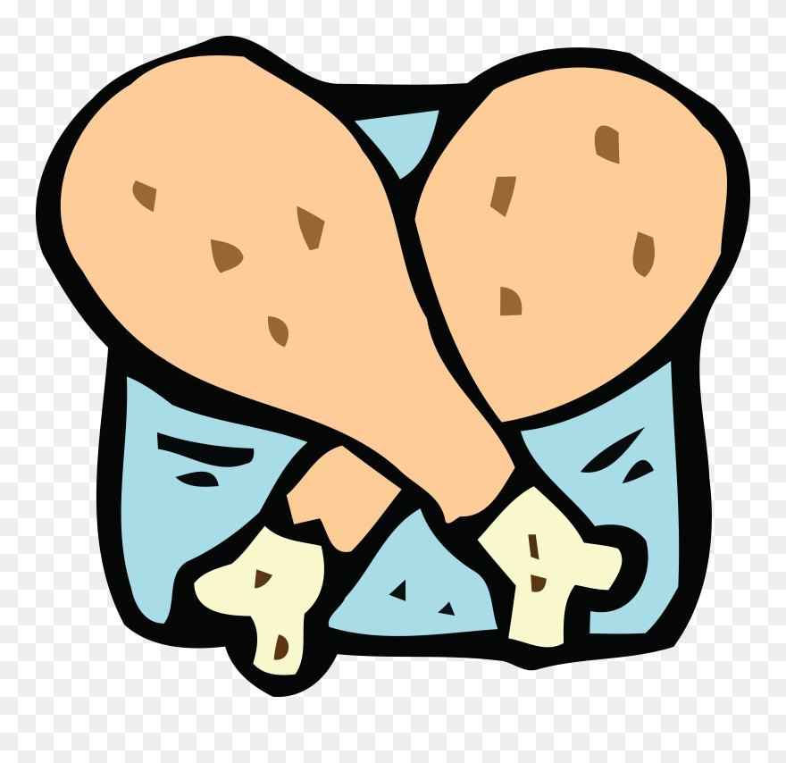 Transparent Drumsticks Png - Chicken Drumsticks Clipart