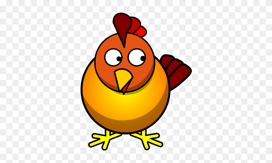 Chicken Looking Right Svg Clip Arts - Orange Chicken Clipart Png Transparent Png
