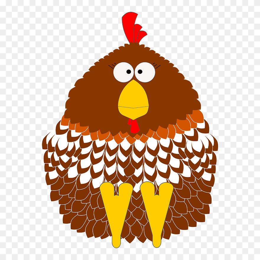 Cartoon Chicken Clipart - Gambar Png Ayam Petelur Png Transparent Png
