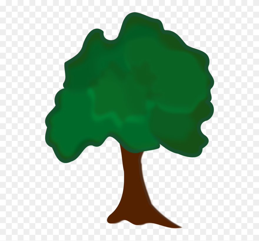 Computer Clipart Tree - Baum Clipart - Png Download