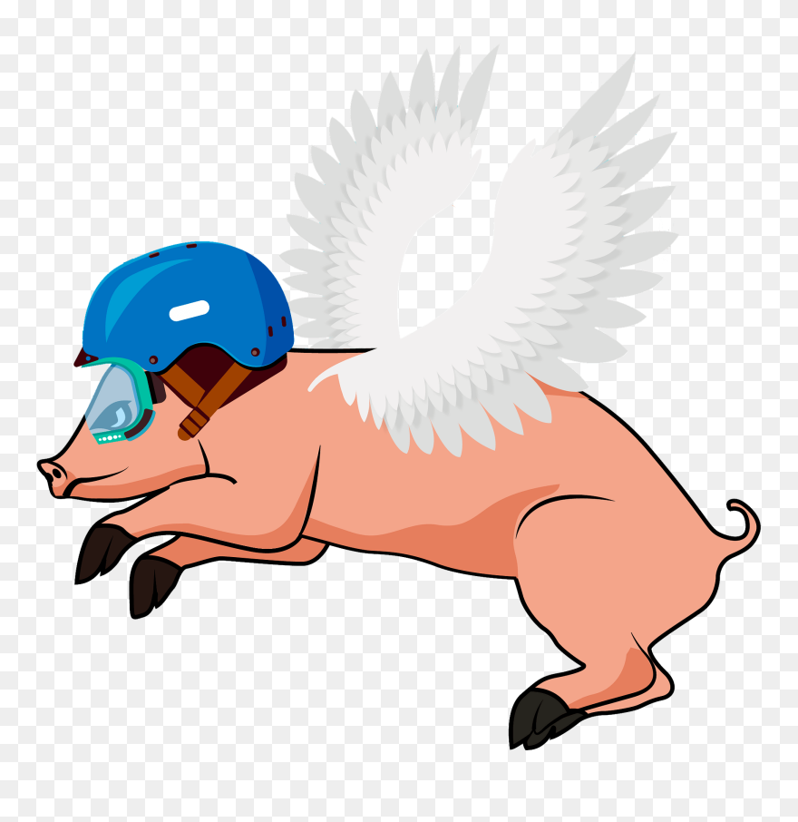 Flying Pig Game Clipart