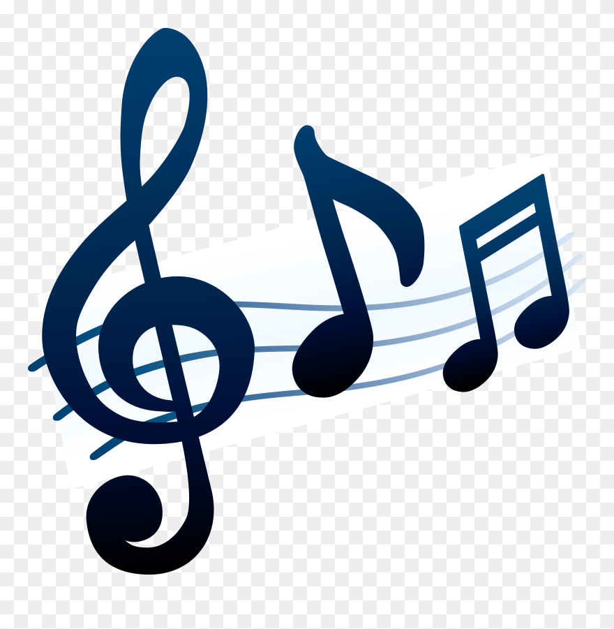 Musical Note Musical Theatre Scale Clip Art - Music Sign - Png Download