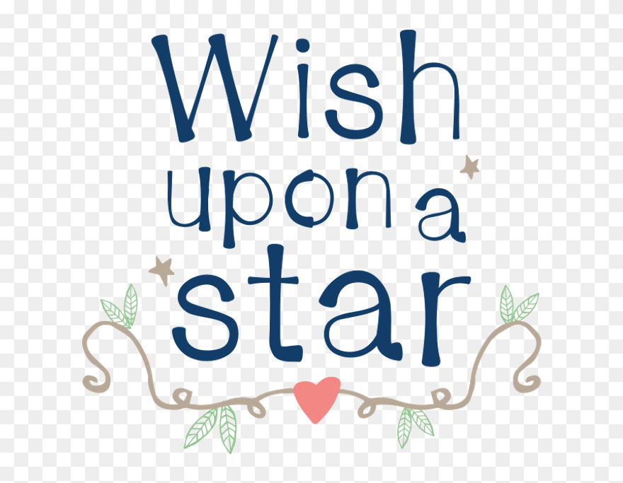 Wish Upon A Star Logo Clipart