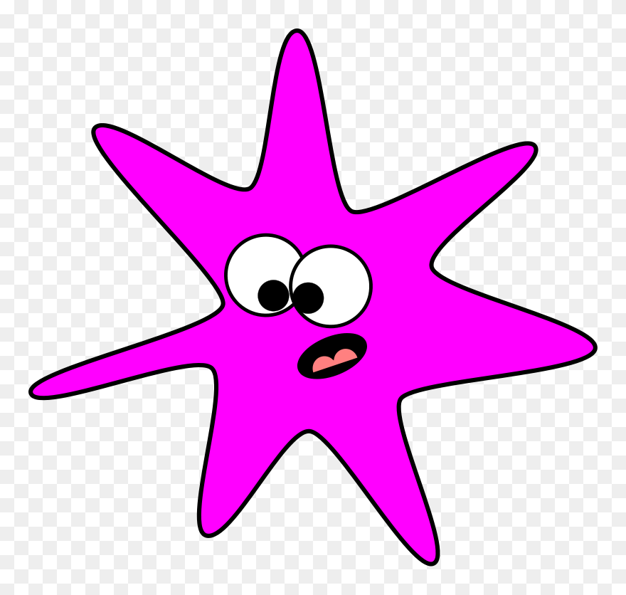Purple Stars Clipart - Star Public Domain - Png Download