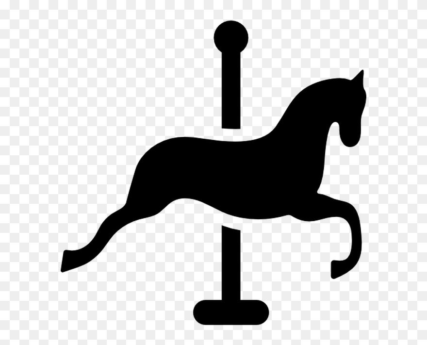 Computer Icons Carousel Download Clip Art - Caballo De Carrusel Png Transparent Png