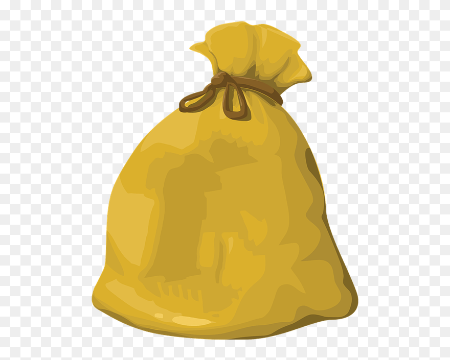 Money Bag Coin Clip Art - Sack Png Transparent