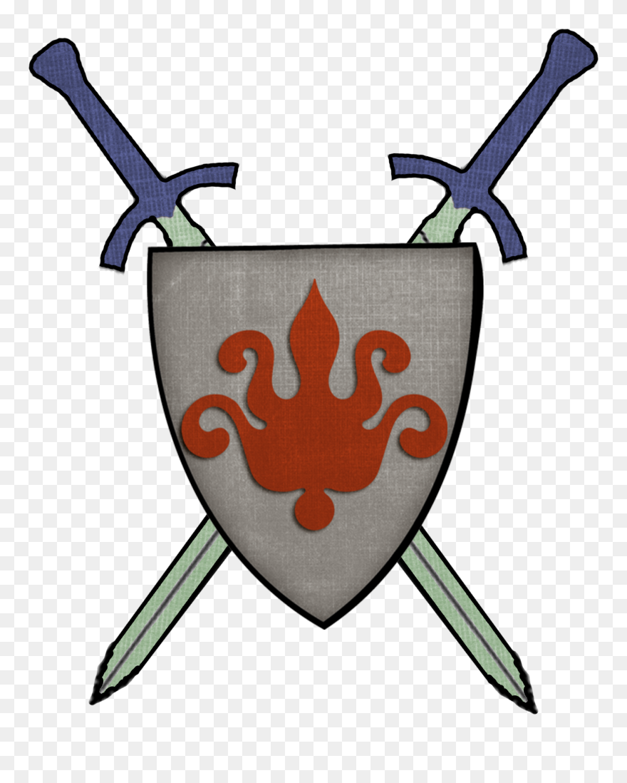 Castle Clip Fish - Middle Age Knight Symbol - Png Download