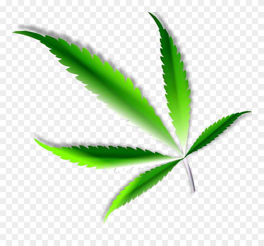 Weed Openclipart Clipart - Neon Cannabis Png Transparent Png