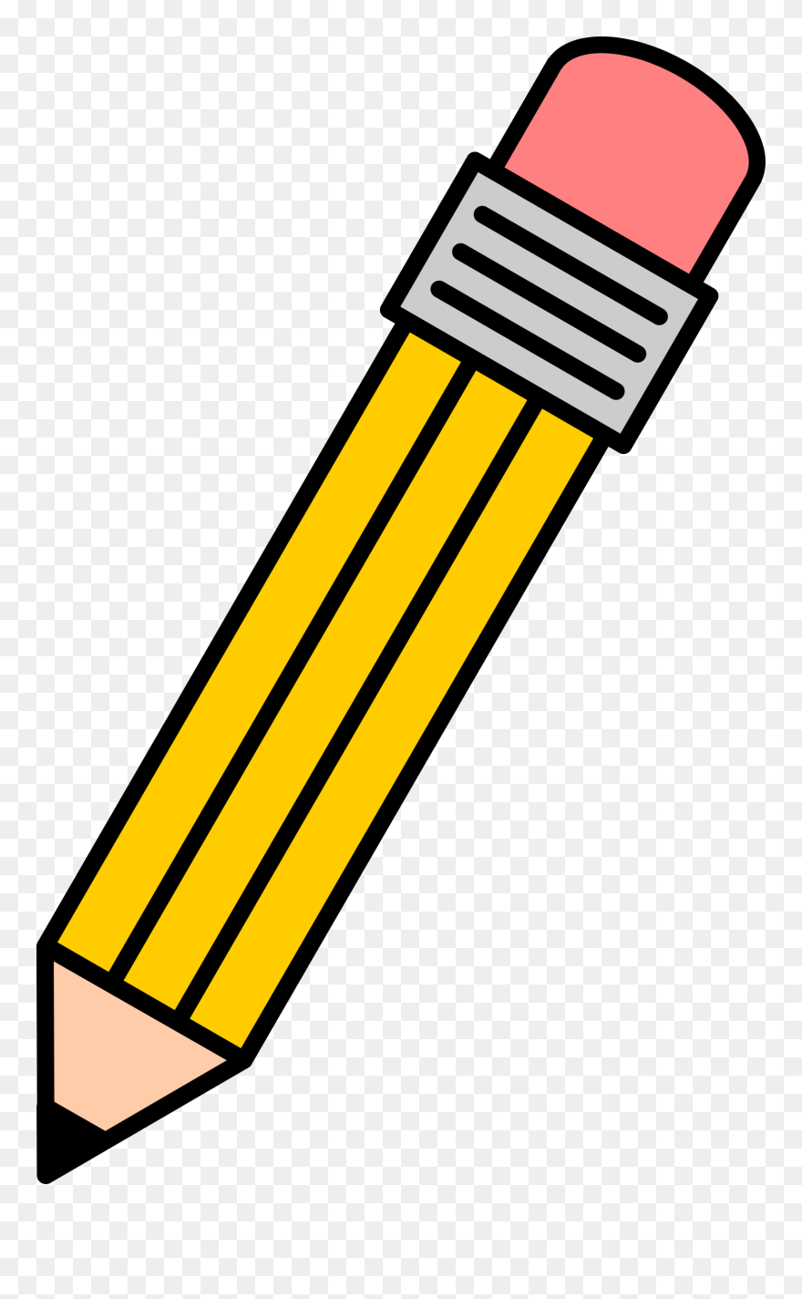 Pencil And Crayon Clipart - Png Download