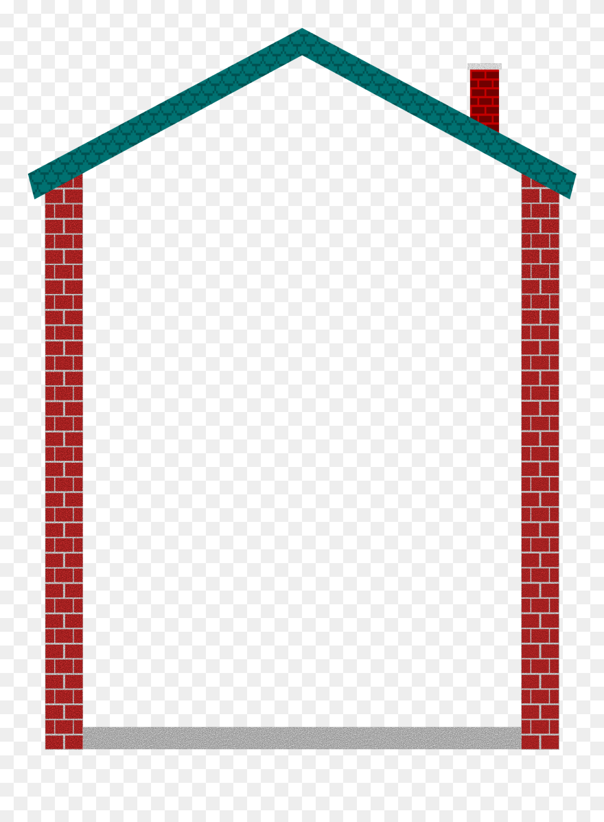 House Clipart Border Clip Art Library Download Clipart - Png Download