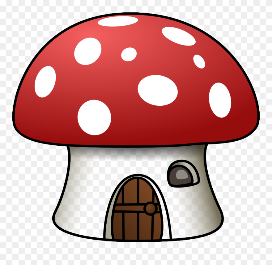 Cliparts Free Cliparts Mushroom Free Download Clip - Mushroom House Clipart - Png Download