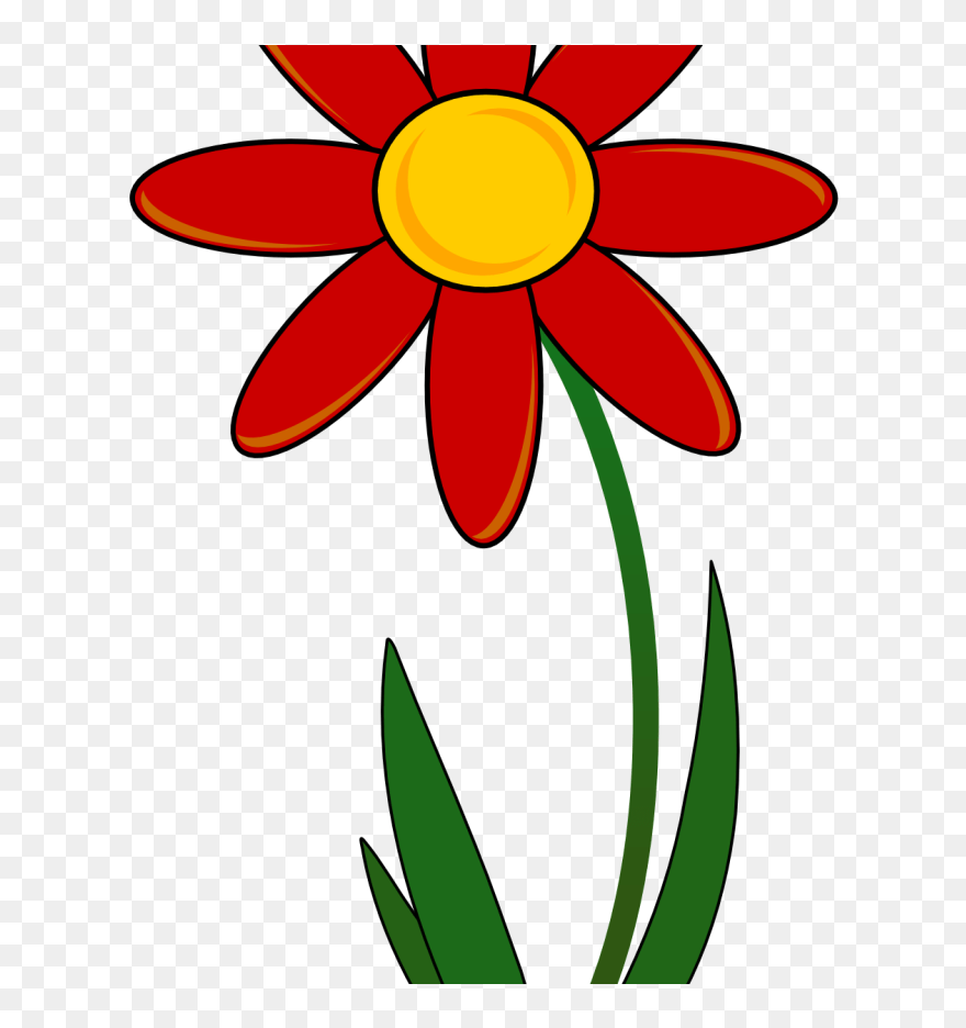 Transparent Regenbogen Clipart - Animated Picture Of Flower - Png Download