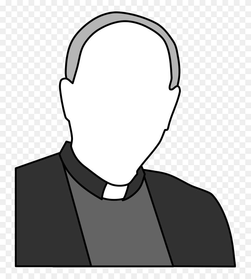 Priest Large 900pixel Clipart, Priest Design - Priest Clipart - Png Download
