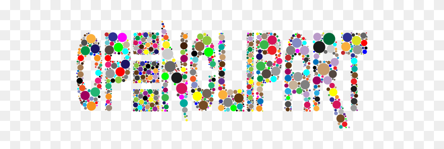 Openclipart Circles Technicolor - Illustration - Png Download