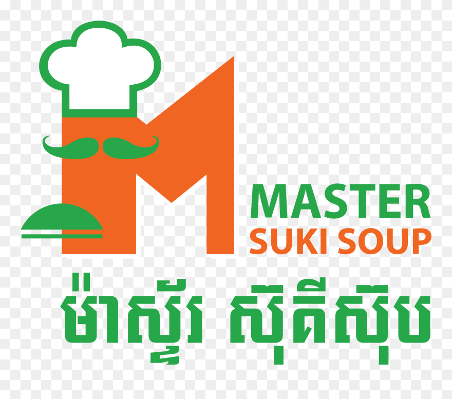 Master Suki Soup Logo Clipart