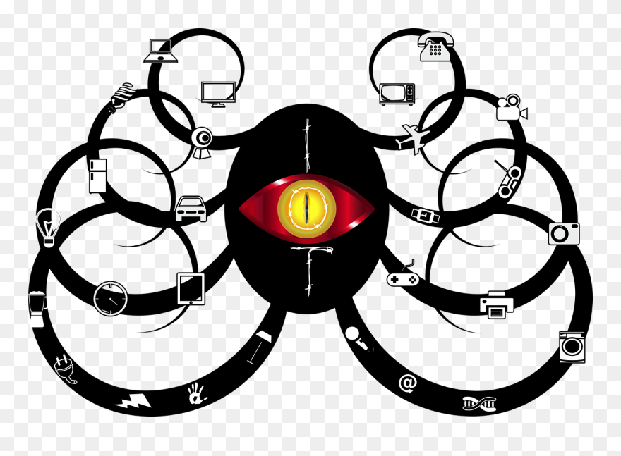 Geht Die Cia Zu Weit - Iot Botnet Clipart