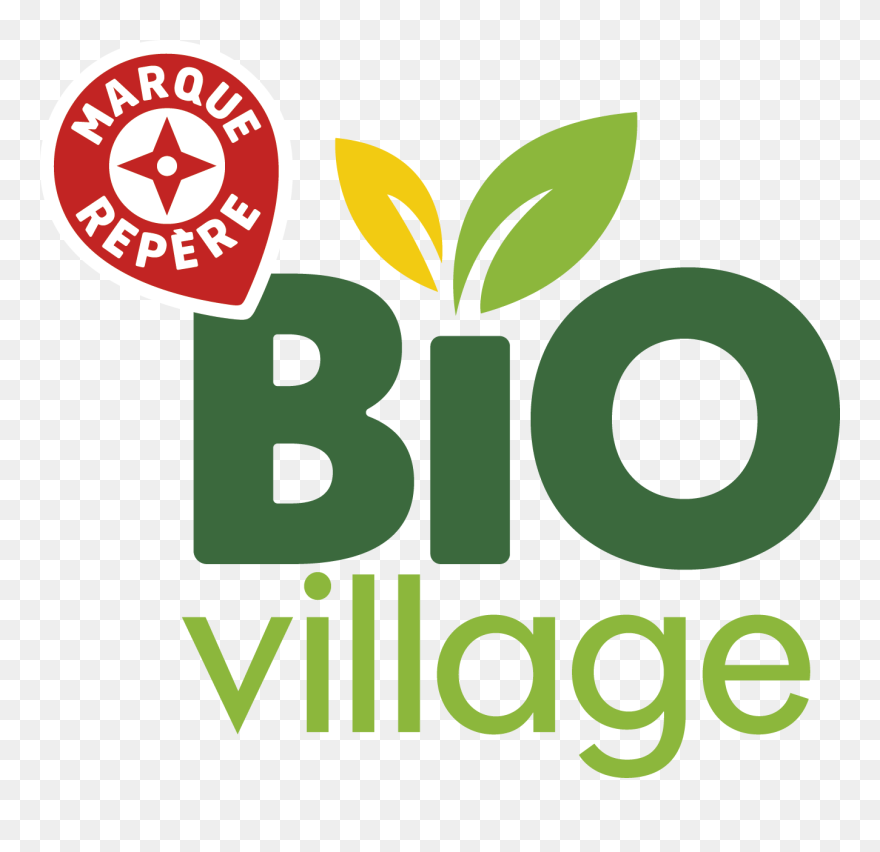Logo Bio Village - Marque Repere Clipart