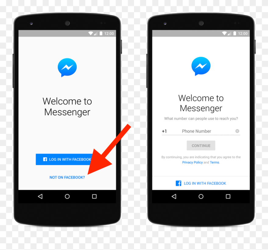 Facebook Messenger Fara Cont De Facebook - Facebook Messenger Login Clipart