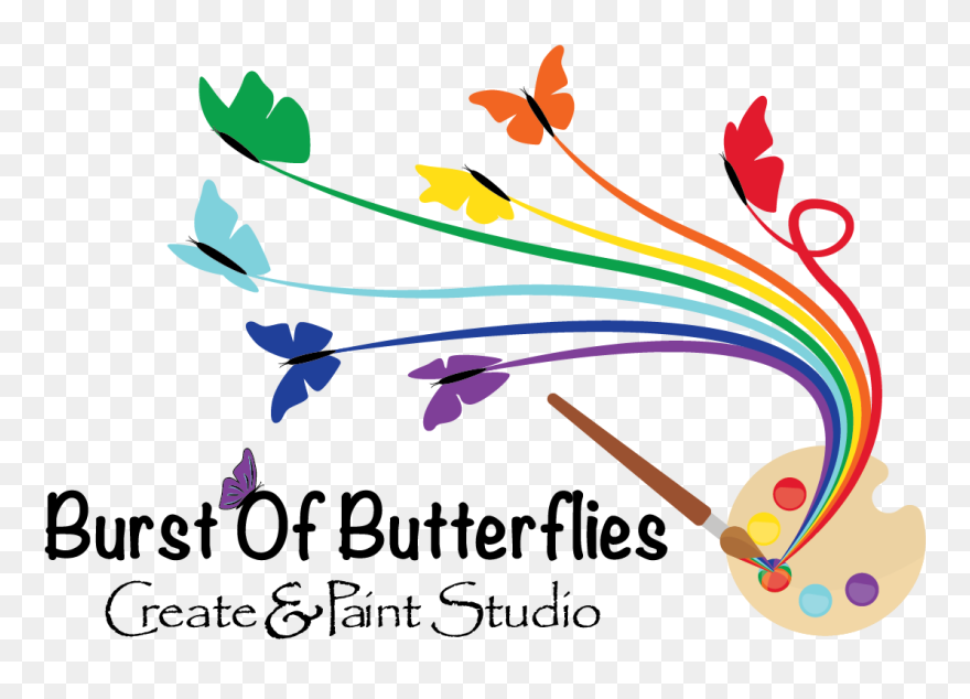 Create & Paint Studio"
				src="https - Burst Of Butterflies Create & Paint Studio Clipart