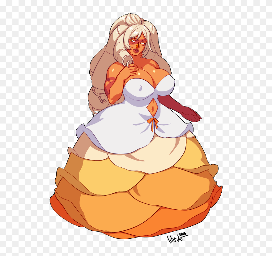 Steven Universe Jasper Dress Clipart