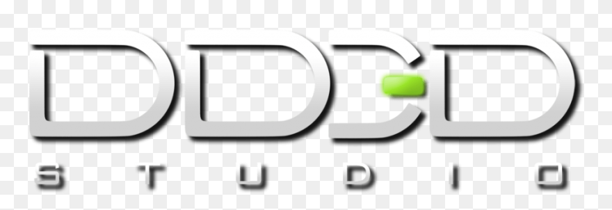 Logo White Green - 3d Animated Logo Studio Clipart
