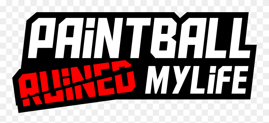 Paintball Ruined My Life Logo - Graphic Design Clipart