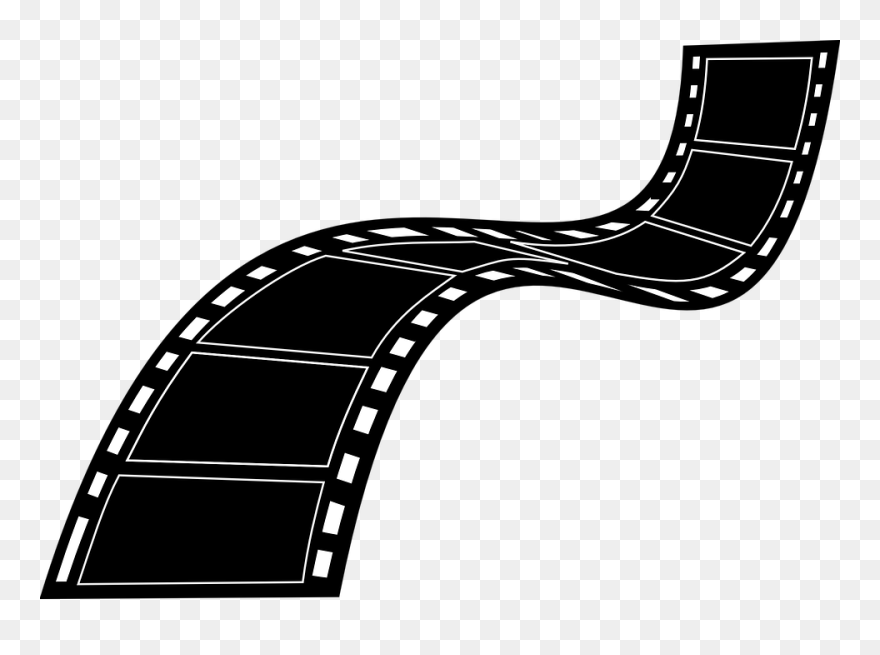Film Strip Clip Art At Clker Com - Movie Tape Clip Art - Png Download
