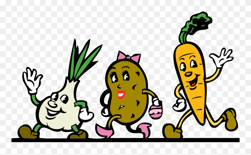 Fruits And Vegetables Are Fertile Ground For Artistic - Food We Eat Clip Art - Png Download