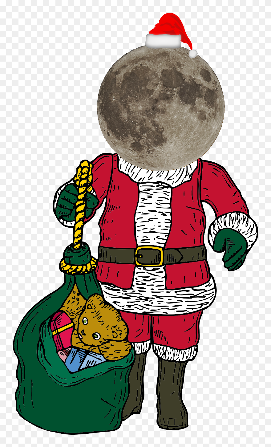 Gambar Santa Claus Natal Clipart