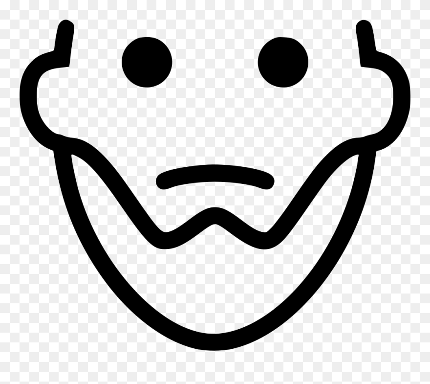 Short Beard - Icon Clipart