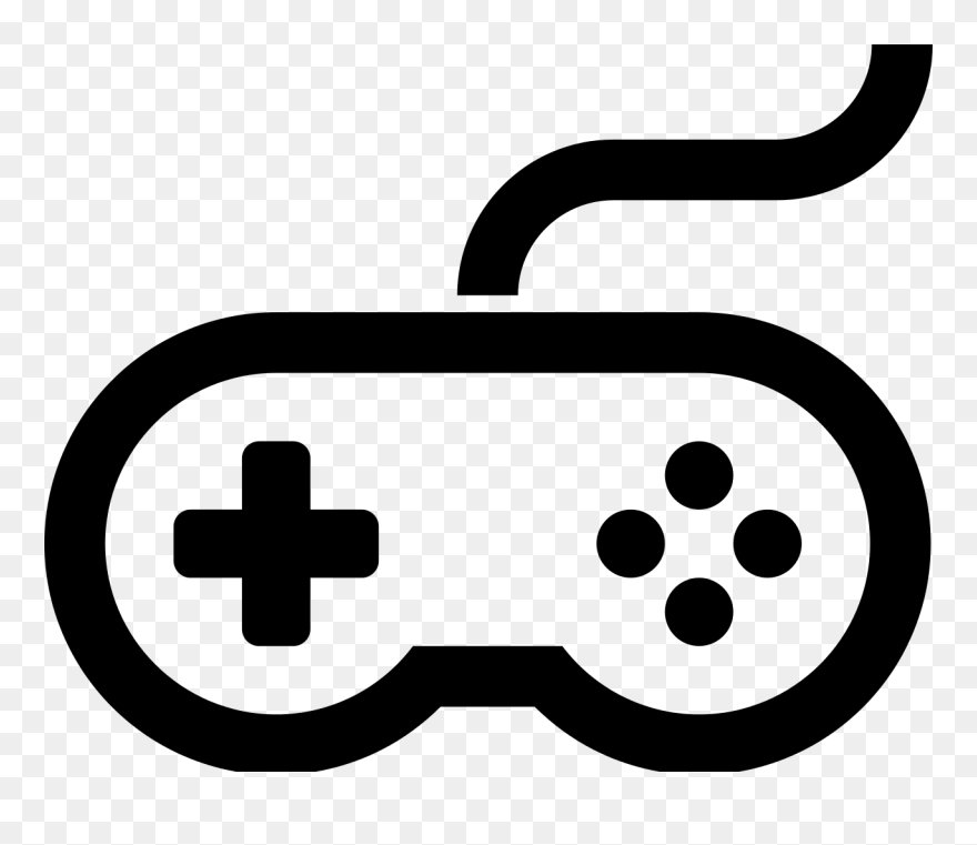 Video Clipart Royalty Free - Clip Art Game Controller - Png Download