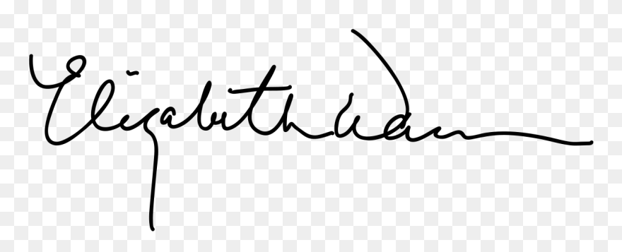 Signature Elizabeth Clipart