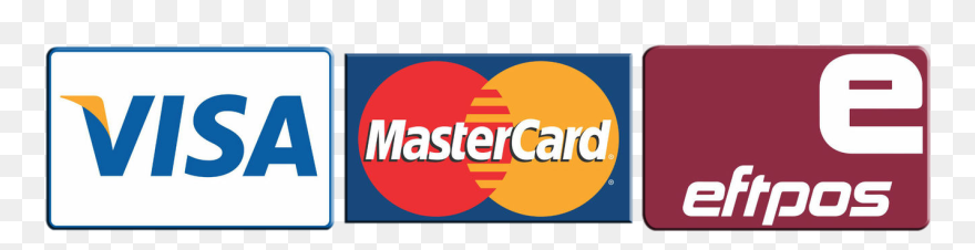 We Accept - Eftpos Visa Mastercard Logos Clipart