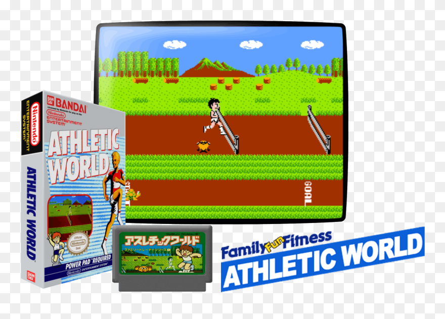 Athletic World Nes Clipart