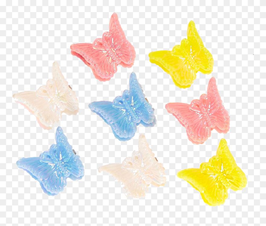 Transparent Background Butterfly Clips Png