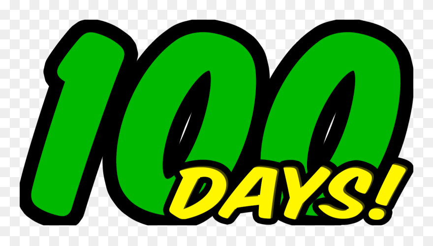 Number 100 In Bubble Letters Clipart