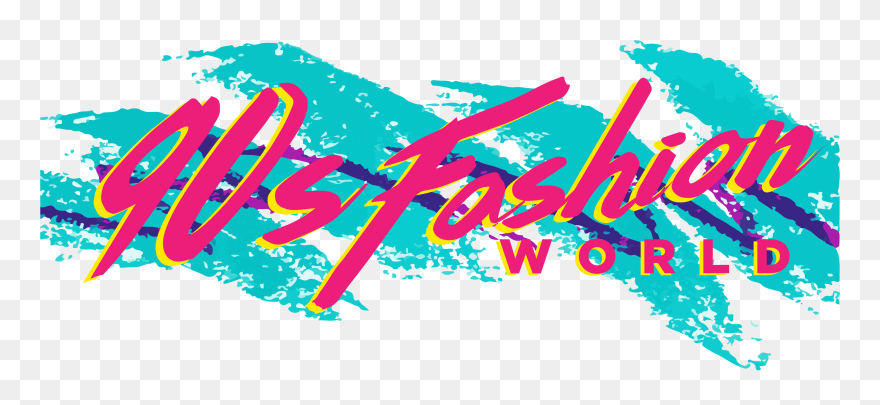 90s Fashion Logo Clipart