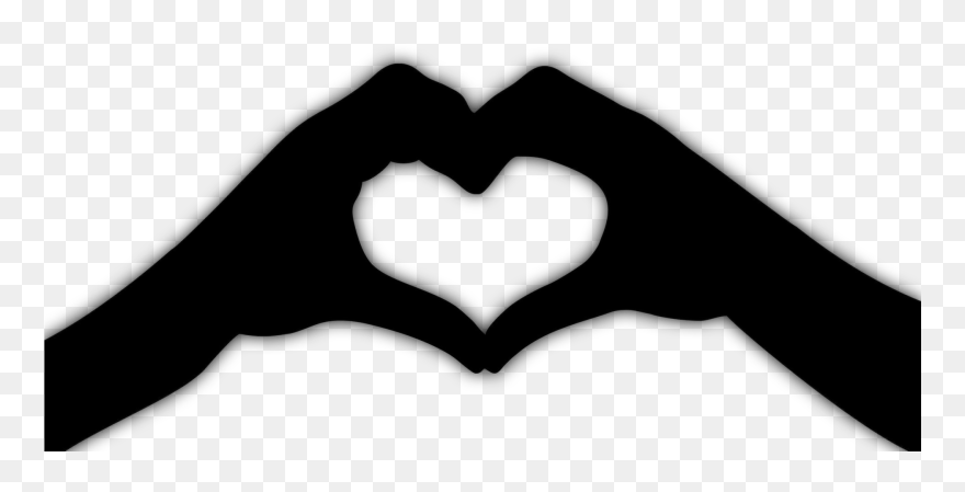 Transparent Vcarve Clipart - Love Heart In Hands Clipart - Png Download