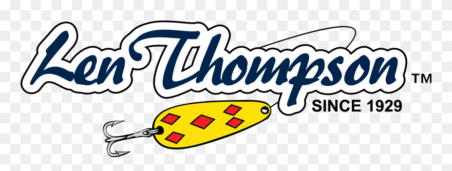 Fishing Derby Sponsors - Len Thompson Logo Clipart