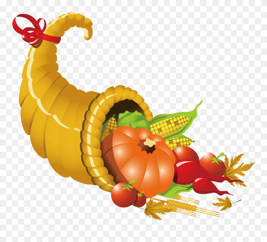 Animated Charlie Brown Clipart For Thanksgiving Banner - Cornucopia Png Transparent Png