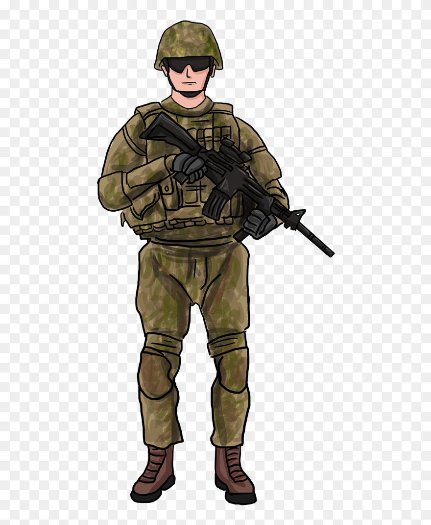Us Army Clipart Soldier - Soldier Clip Art - Png Download