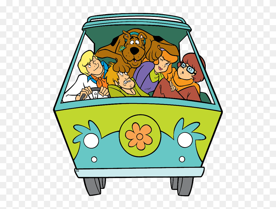 Scooby Doo Clipart Mystery Machine - Mystery Machine Scooby Doo Clip Art - Png Download